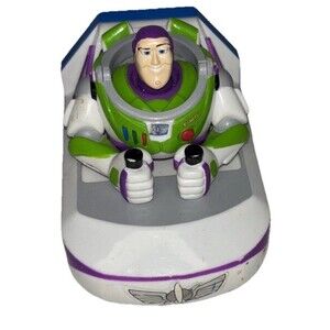 Disney Parks Buzz Lightyear Pull Back Car Toy Story Rolling Vehicle Pixar Toy